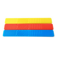 ARK Sensorisches Lesezeichen Fidget (3er-Pack, rot/gelb/blau)