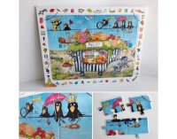 Ronnis rollende Fruchtbude - Puzzle zum Laut R