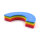 ARK Chewable Rainbow Fidget (Red, Standard)