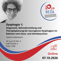 Dysphagie 1: Diagnostik, Befunderstellung und...
