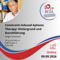 Constraint Induced Aphasia Therapy: Hintergrund und...