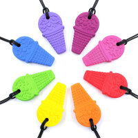 ARK Ice Cream Chew Necklace Magenta, Standard