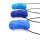 ARK Racecar Chew Necklace Bright Blue, XT Medium