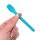 ARK proSpoon™ Feeding Therapy Spoon textured small for infants/babies teal, single