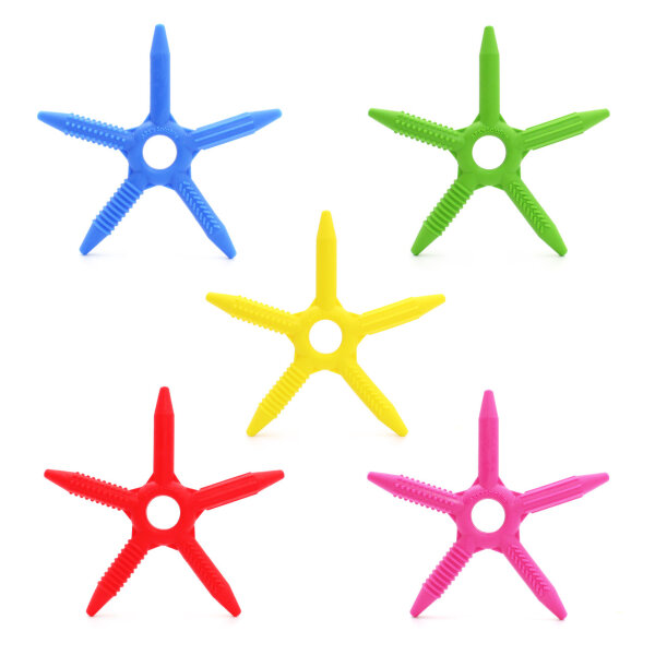 ARK SolaBite™ Five Pointed Chew Hot Pink, XT Medium