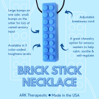 ARK Brick Stick® Textured Chew Necklace