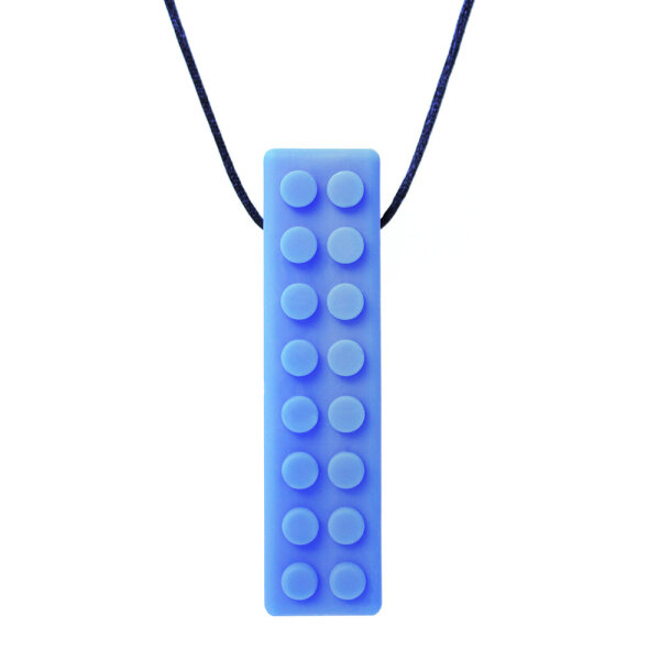 ARK Brick Stick® Textured Chew Necklace (Royal Blue, Hard)