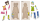 Layer Puzzle Set "Anika & Denis"