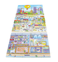 Bodenpuzzle „Stadtleben“