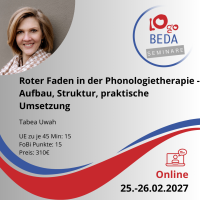 Roter Faden in der Phonologietherapie - Aufbau, Struktur,...