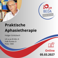Praktische Aphasietherapie