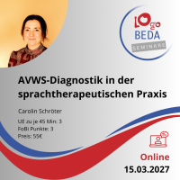 AVWS-Diagnostik in der sprachtherapeutischen Praxis