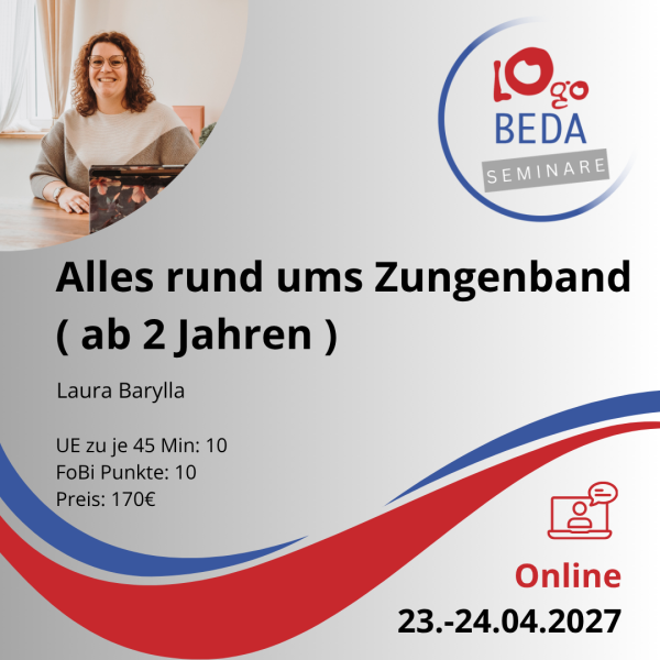 Alles rund ums Zungenband (ab 2 Jahren)