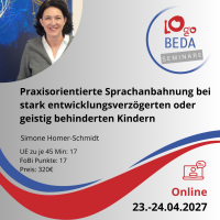 Praxisorientierte Sprachanbahnung bei stark...