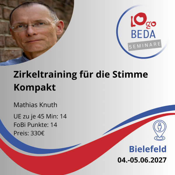 Zirkeltraining für die Stimme Kompakt