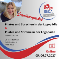 Seminarpaket Pilates und Sprechen in der Logopädie...