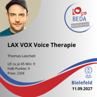 LAX VOX Voice Therapy