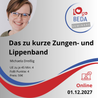 Das zu kurze Zungen- und Lippenband
