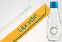 LAX VOX® Set: Tasche & Flasche