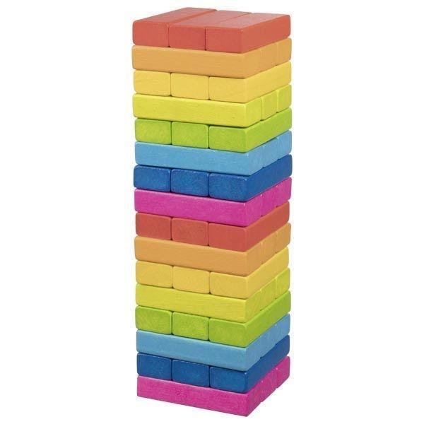 Rainbow wobble tower