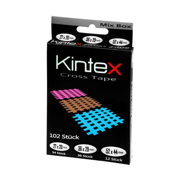 Kintex Cross Tape Mix Box with 102 patches