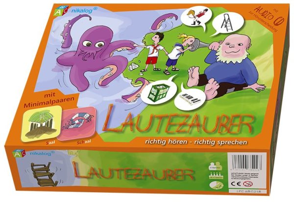 Lautezauber - game for auditory differentiation of sounds with minimal pairs