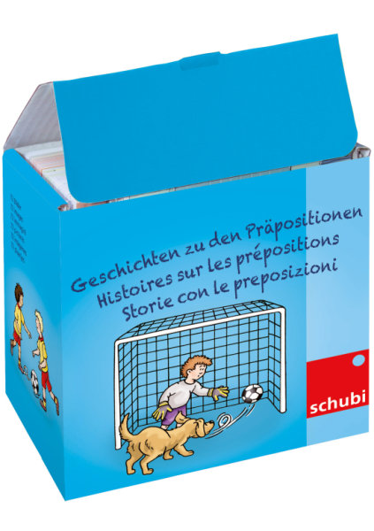 Stories about prepositions - picture box