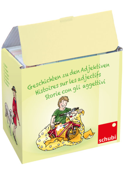 Stories about adjectives - picture box