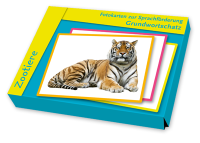 Photo cards for language development: Zoo animals