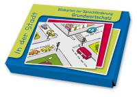 Picture cards for language development: In the city