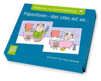 Bildkarten zur Sprachförderung: Präpositionen