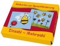 Bildkarten zur Sprachförderung: Einzahl - Mehrzahl