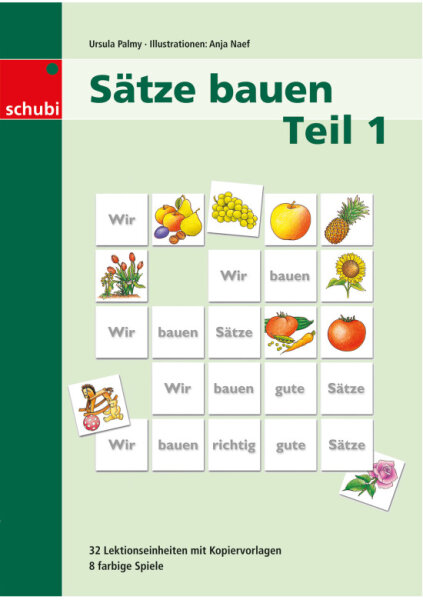 Sätze bauen - Kopiervorlagen Teil 1