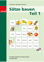 Sätze bauen - Kopiervorlagen Teil 1