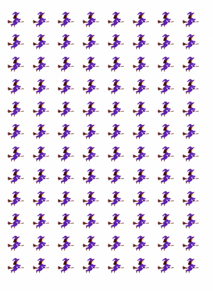 Sound Symbol Sticker Witch ch1