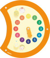 Wall Play Element Caterpillar "Clock"