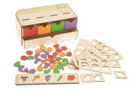 Montessori Sorting Box Fruits and Vegetables